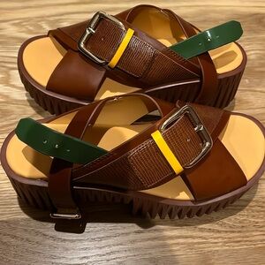 NWT 4CCCCES “Plia Juno” sandal Sz 38(8)